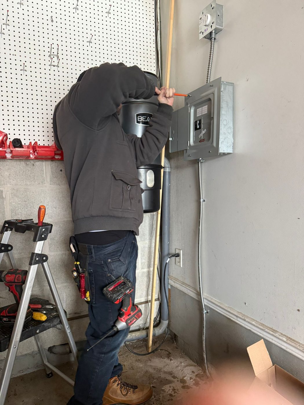 Rewiring & service work